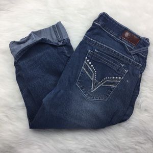 VGS Capri Denim Shorts Womens